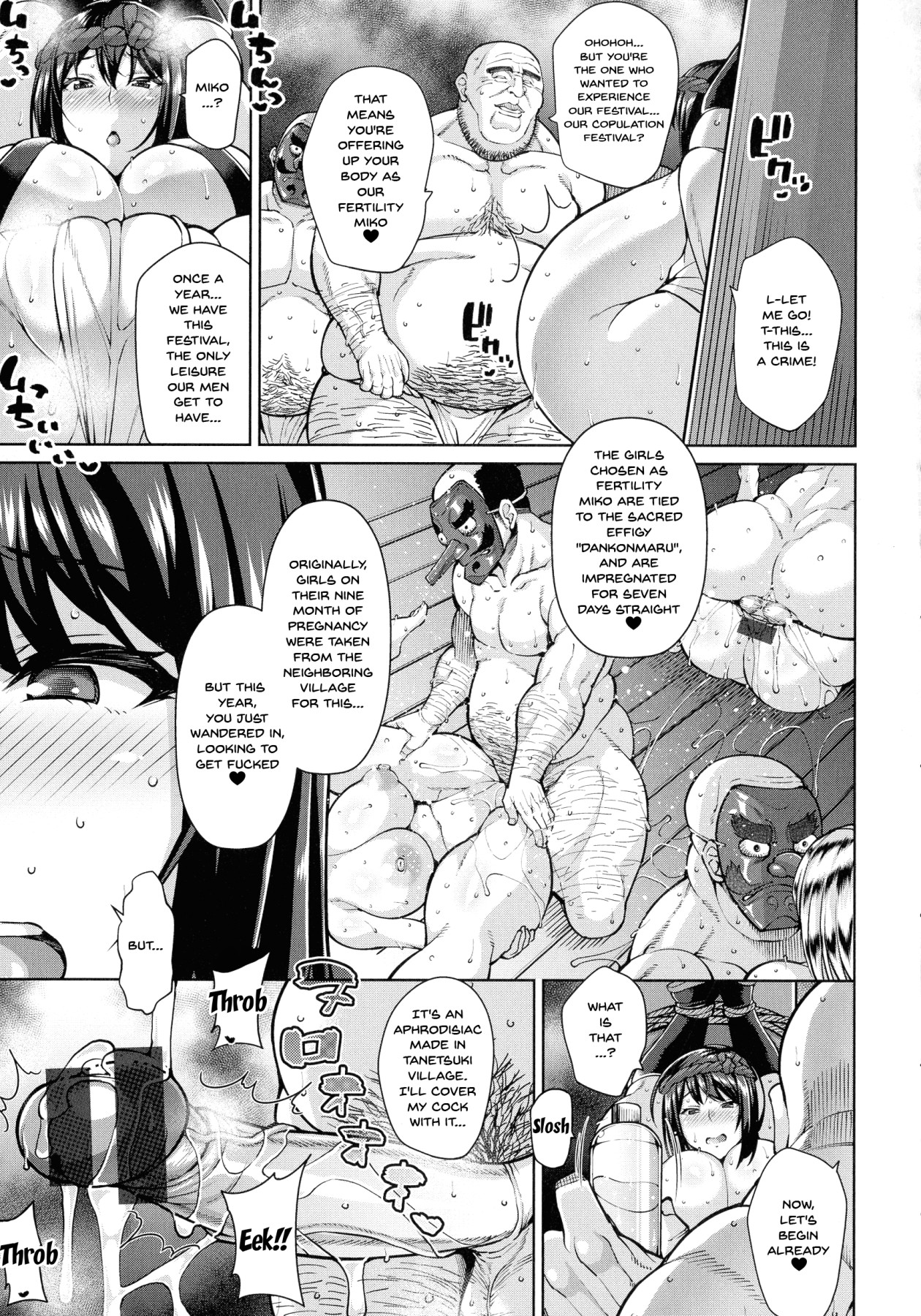 Hentai Manga Comic-Tanetsuki Village's Perverted Mating Festival-Read-9